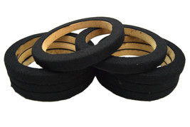 4 Pair 6.5&quot; Car Boat Carpeted Speaker Rings Spacer For Fiber Glass Molds... - £57.87 GBP