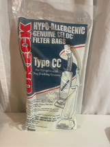 TYPE CC VACUUM BAGS - ORECK HYPO-ALLERGENIC - 8 COUNT Sealed - $22.26