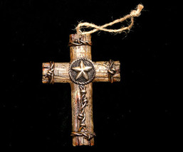 Western Styled Cross Christmas Ornament No. 2 - $5.95