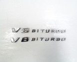 Mercedes W205 C63 C300 emblem set fender V8 Bi-Turbo - £14.69 GBP