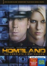 Homeland The First Season (DVD, 2012, 4-Disc Set) Like New - £6.90 GBP
