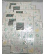 Set Of (6) The Gift Wrap Company Of America Gift Wrap Baby Sheets 20&quot; X 30&quot; - €21,20 EUR