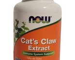 NOW FOODS Cat&#39;s Claw Extract  120 Veg Caps Non-GMO Best By 05/2024 - $14.84