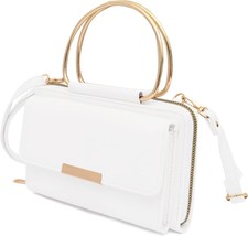 Small Top Handle Wristlet Clutch Purse - £43.76 GBP