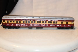 HO Scale IHC, Coach Car, Royal American Shows, Red, #81 - $40.00