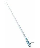Centennial White 8&#39; VHF Radio Marine Antenna 6dB Gain Brass Copper RG-58... - $2,173.18 MXN