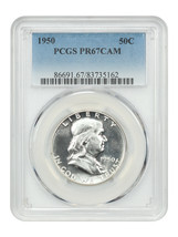1950 50C PCGS PR67CAM - $8,402.63