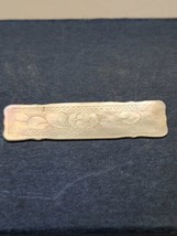 Antique Chinese Engraved Mother of Pearl Gaming Counter late 1800s - £22.96 GBP