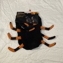 New Vibrant Life Dog Cat Pet Spider Costume Halloween Size Small Hoodie Black - £14.81 GBP