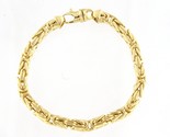 8.75&quot; Unisex Bracelet 10kt Yellow Gold 391186 - £802.91 GBP
