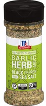 McCormick Garlic, Herb and Black Pepper and Sea Salt All Purpose Seasoning-4.37  - £12.01 GBP