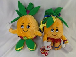 Dole Pineapple Plush Boy Girl Hawaii Aloha Lei Sundara Industries Sample... - $32.95