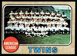 1968 Topps #137 Minnesota Twins TC VGEX-B107R12 - £38.72 GBP