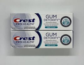 (2) Crest Pro Health Gum Detoxify Deep Clean Toothpaste Travel Size .85 ... - $8.90