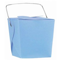 Mini Favor Pails with Metal Handle Birthday Baby Shower Party Favors Blue New - £5.55 GBP