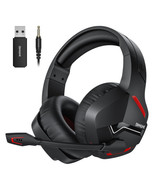 BINNUNE Wireless Gaming Headset with Microphone for PC PS4 PS5, 2.4G - $2,736.22 MXN