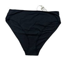 Everlane The Cotton High Rise Bikini Panty Black Large New - £11.39 GBP