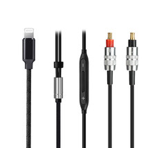 Audio Cable With Mic For For audio-technica ATH-SR9 ATH-ES750 ESW950 Fit Iphone - £38.91 GBP