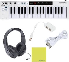 Arturia Keystep 37 37-Key Controller &amp; Sequencer Bundle W/Samson Headpho... - $265.99