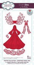 Creative Expressions Sue Wilson Craft Dies-Festive Collection-Christmas Angel 20 - £13.62 GBP