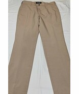 Bluff Works Chino Pants Khaki Regular Fit Flat Front Straight Leg Size 3... - €27,79 EUR