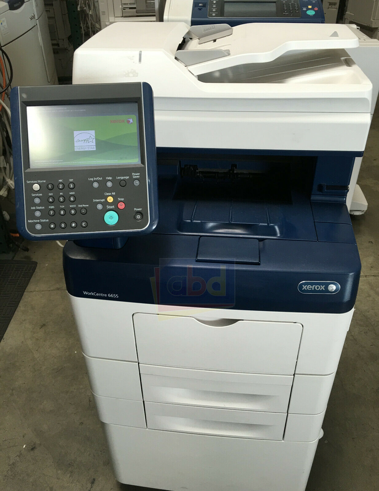 Primary image for Xerox WorkCentre 6655X A4 Color Laser Copier Printer Scan Fax MFP 35PPM Less 50K