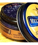 1 Jar WINTER GRAPE 165 Boot &amp; Shoe CREAM Polish &amp; Shine Leather MELTONIA... - $41.91