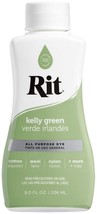 EcoColorBlend: Vibrant Kelly Green Liquid Dye - Versatile 8 Fl Oz Bottle for All - £26.53 GBP