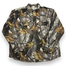 Vintage Woolrich Shirt Mens XL RealTree Hardwood Camo Camouflage Flannel - £23.36 GBP