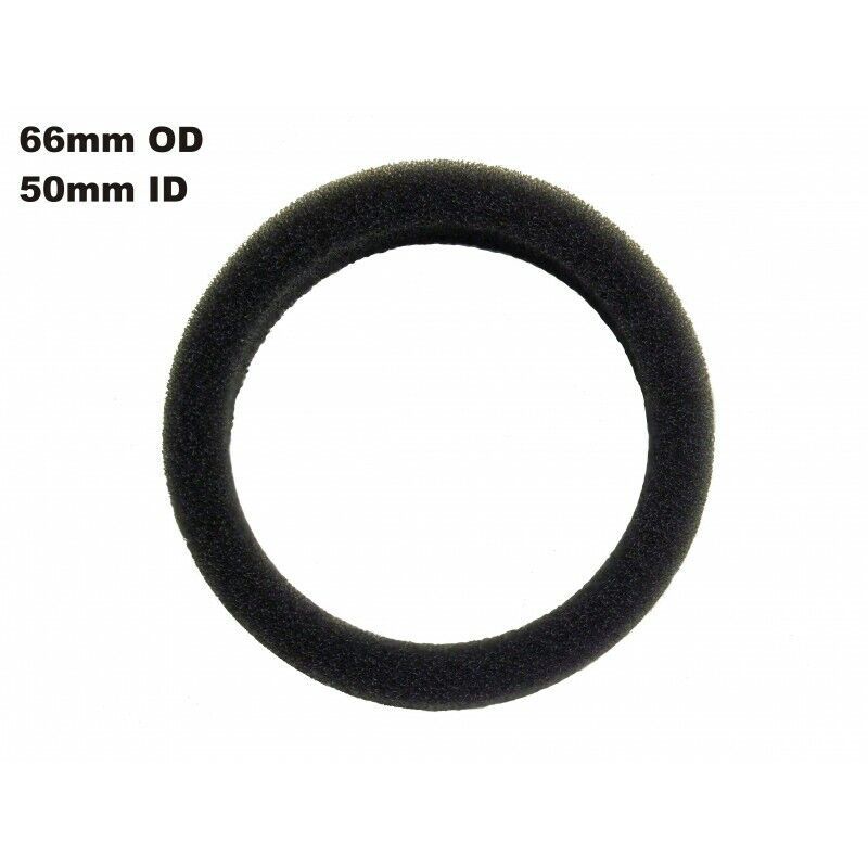 AIR FILTER FOAM CLEANER 50MM ID 66MM OD 15MM THICK. FOR STRIMMER TRIMMER... - $5.50