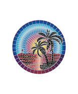 59 in. Island Sunset Poolsaic Mat - $301.28