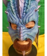 Official AAA Lucha Libre Drago Latex Halloween Pro Wrestling Mask New Lu... - $39.60