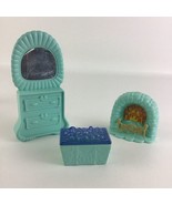 She-Ra Princess Of Power Crystal Castle Accessories Lot Dresser Fireplac... - $45.96 CAD