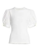 A.l.c. Casey Puff Sleeve Tee, Size Large - £67.10 GBP