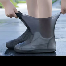 Silicone Waterproof Shoe Covers Unisex Shoes Protectors Reusable Non-Sli... - £11.59 GBP