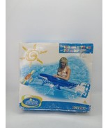 The Wet Set Inflatable Pool Lounge Float Mat 72&quot; x 30&quot;  - £47.07 GBP