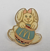 Easter Bunny Egg Mcdonalds Lapel Pin Collectible Group II Ince Taiwan Ti... - $5.95