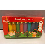 8 Key Wood Xylophone Tuned Instrument Toy 2 Mallets Kids First Act Play - $11.98