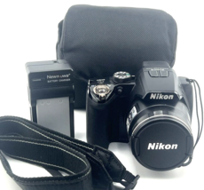 Nikon Coolpix P100 Digital Camera 10.3MP 26x Zoom Full HD TESTED - £52.88 GBP