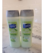 Lot of 2 Suave Essentials Juicy Green Apple Revitalizing Conditioner 15 oz - $33.83 CAD