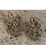 Pair of Silver Tone Turtle Cufflinks - £3.82 GBP