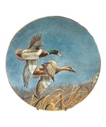 Stamp Plate Mallards by Richard Plasschaert W. S. George Fine China 1990... - $9.26