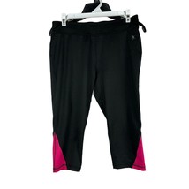 Danskin Now Women&#39;s Black Dri-More Tech Capri Leggings Size M - £13.23 GBP