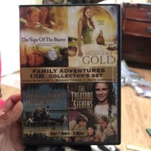 Family Adventures Collectors Set DVD 4-Films 2010 Questar Inc. 9781594644986 339 - £2.71 GBP