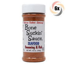 6x Shakers Bone Suckin' Sauce Seafood Seasoning & Rub | 5.8oz | Fast Shipping - £41.44 GBP