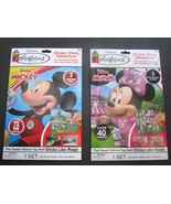 Colorforms Set of 2 Mickey Mouse &amp; Minnie Mouse Disney Junior New +40 Pc... - £8.65 GBP