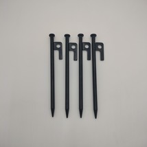 CSOKVV tent pegs of metal Durable Tent Pegs for Outdoor Camping, Black - $209.24 MXN