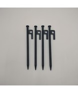 CSOKVV tent pegs of metal Durable Tent Pegs for Outdoor Camping, Black - $209.24 MXN
