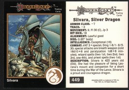 1991 TSR AD&amp;D Gold Border Fantasy RPG Card #449 Larry Elmore Art ~ Dragonlance - £5.41 GBP