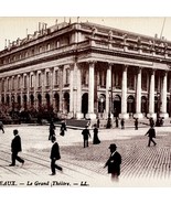 Bordeaux France Grand Theater Downtown 1910s WW1 Era #1 Postcard PCBG12A - $371.27 MXN